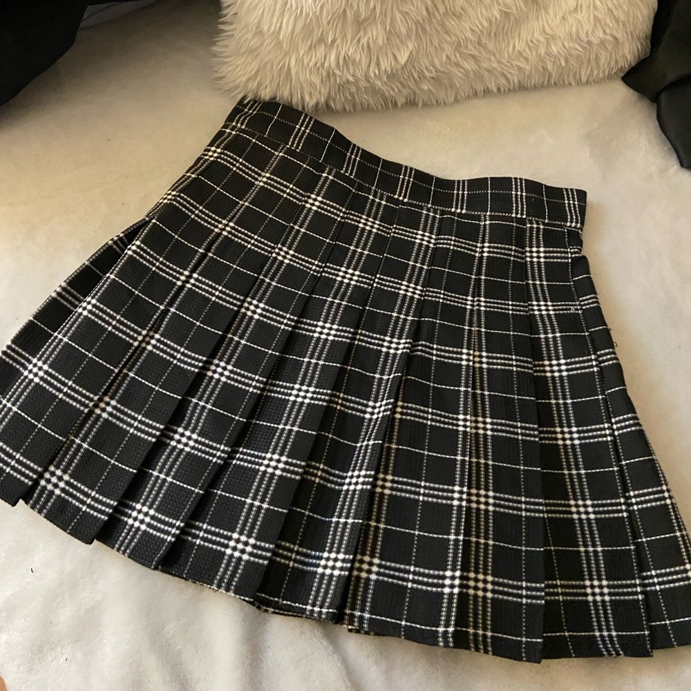 Black and white skirt